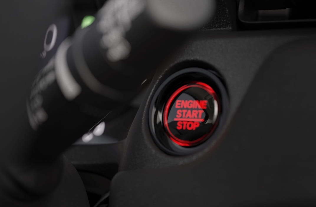 Botão de partida do motor (Start/Stop) do Novo HR-V