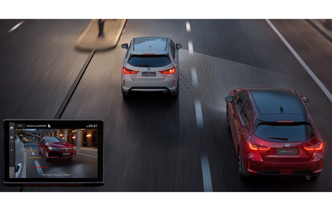 Honda LaneWatch - Assistente para redução de ponto cego