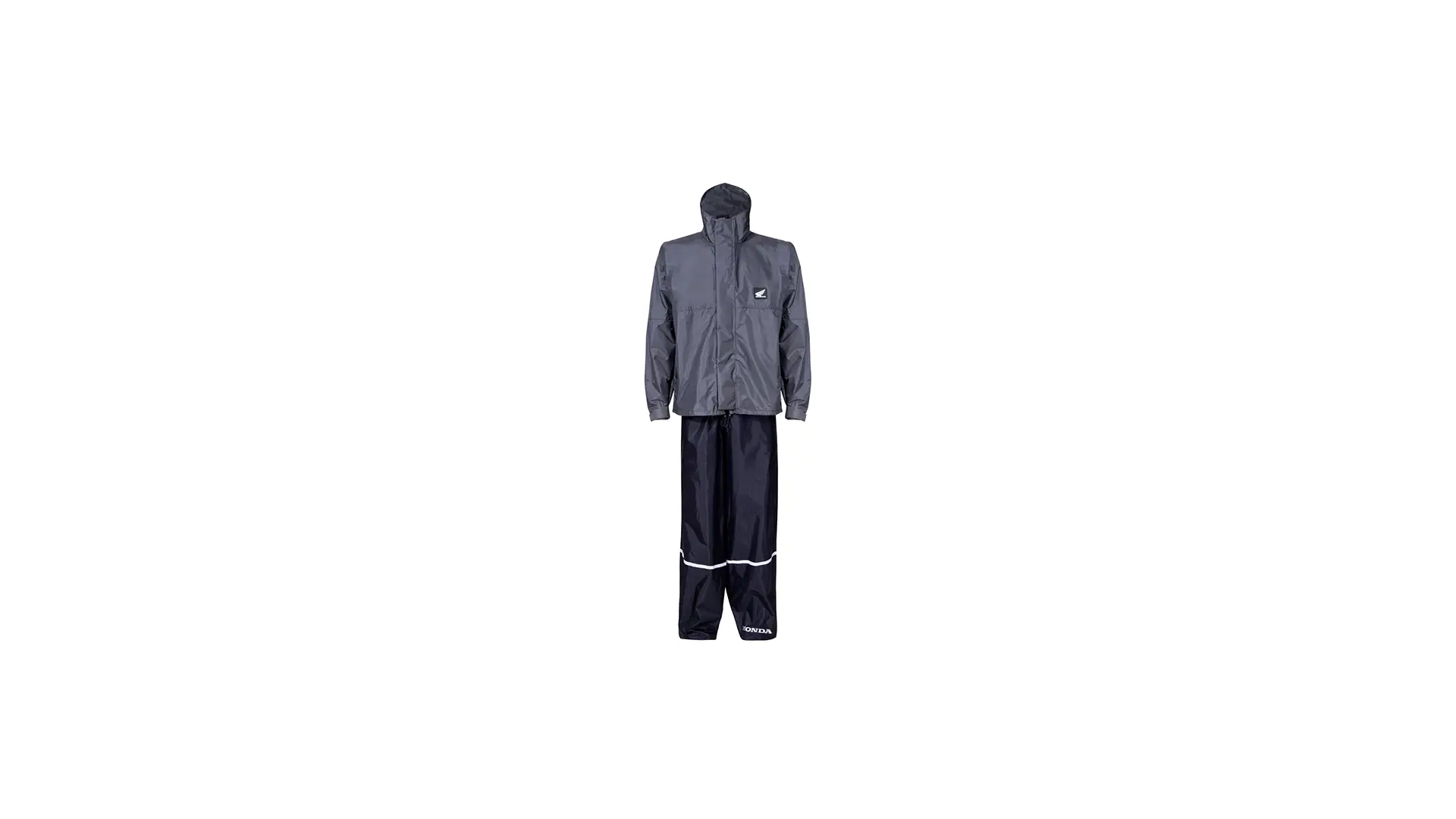 CJ. CHUVA Honda NYLON CINZA/PRETO