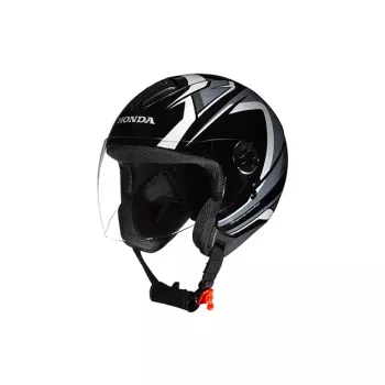 Capacete HNJ 2025 Preto/Cinza