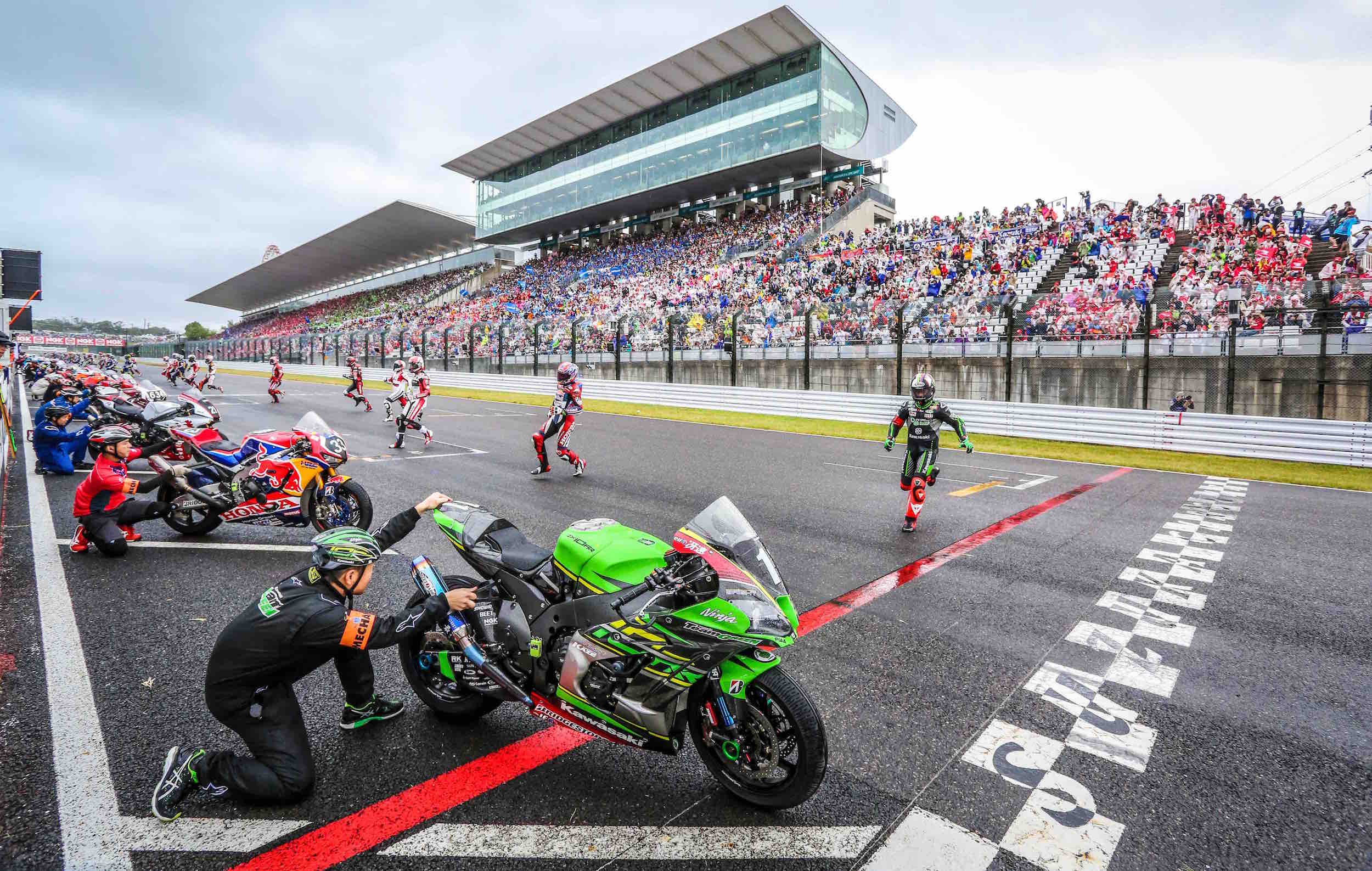 Largada na Pista da Honda em Suzuka