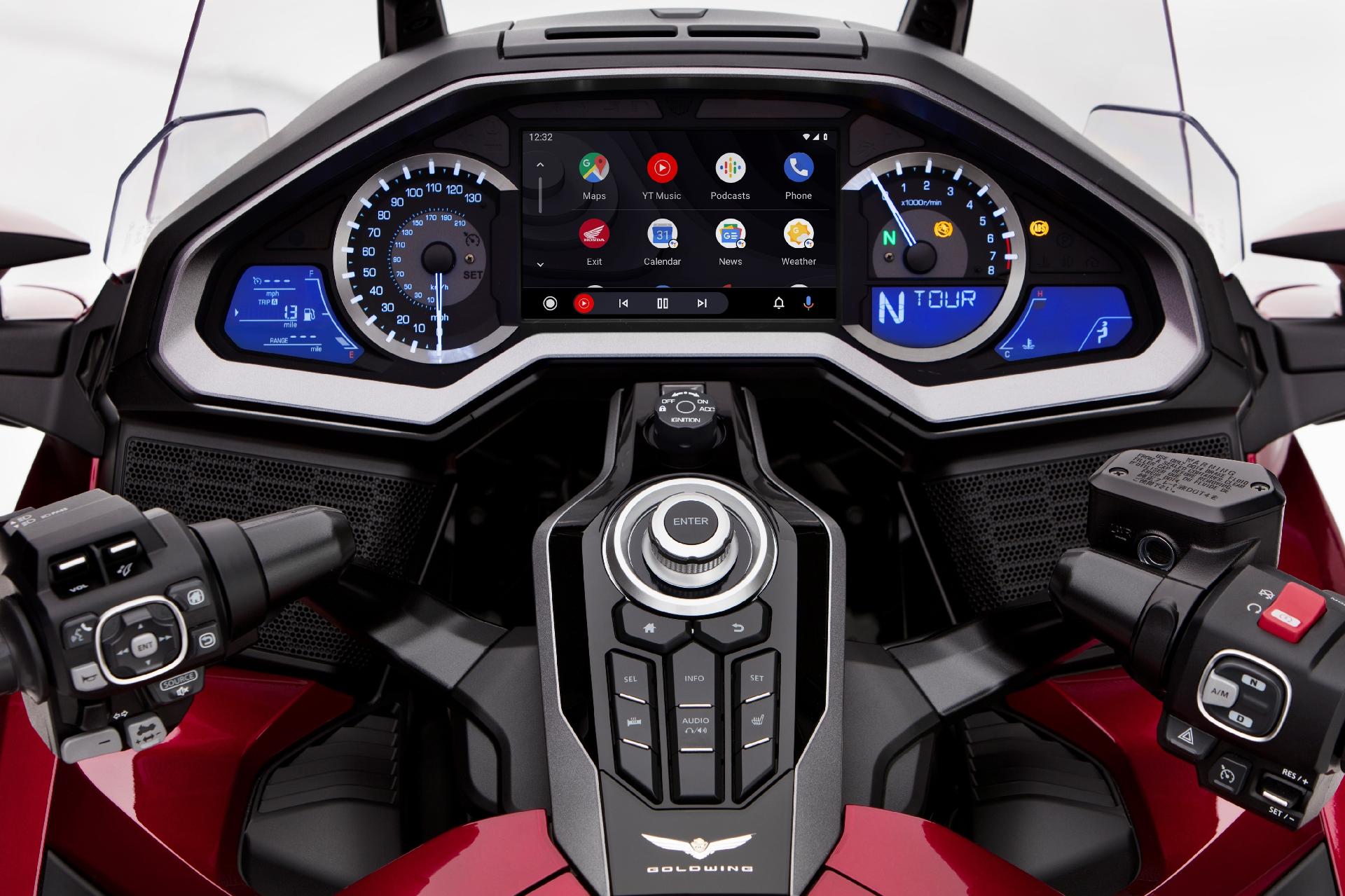 Painel da Moto Honda Gold Wing 1800