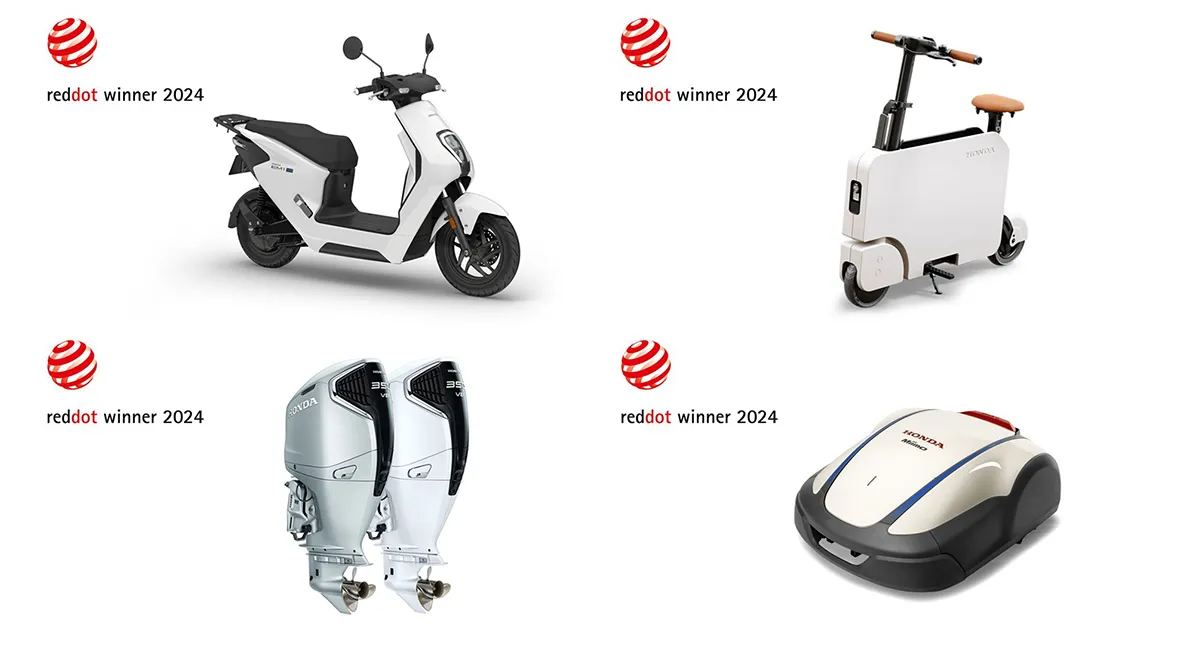 Honda EM1 e Motocompacto vencedoras no Red Dot Design Awards 