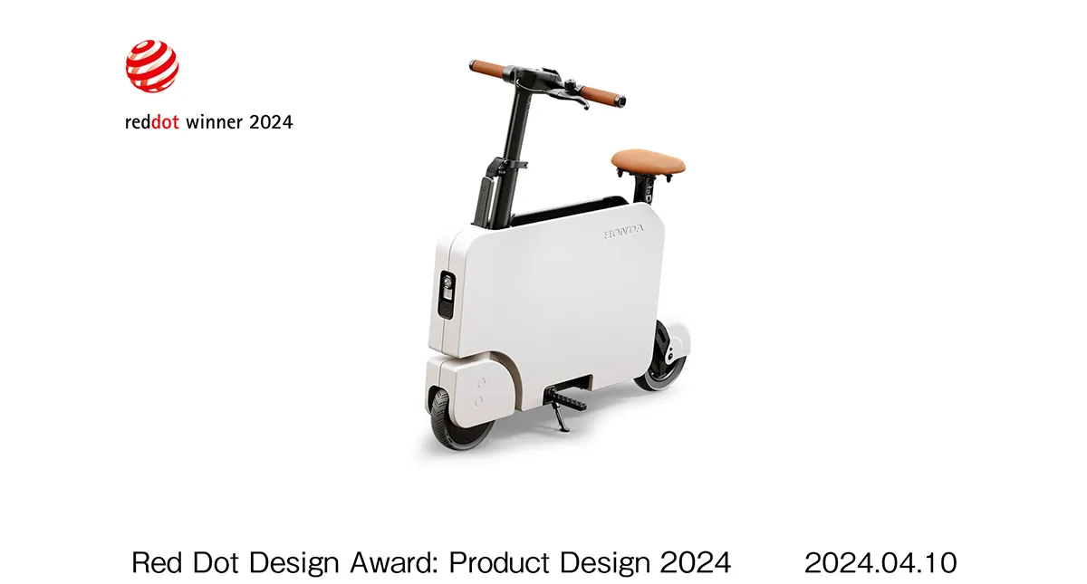 Honda Motocompacto - Vencedora Product Design 2024 - Red Dot Design Award