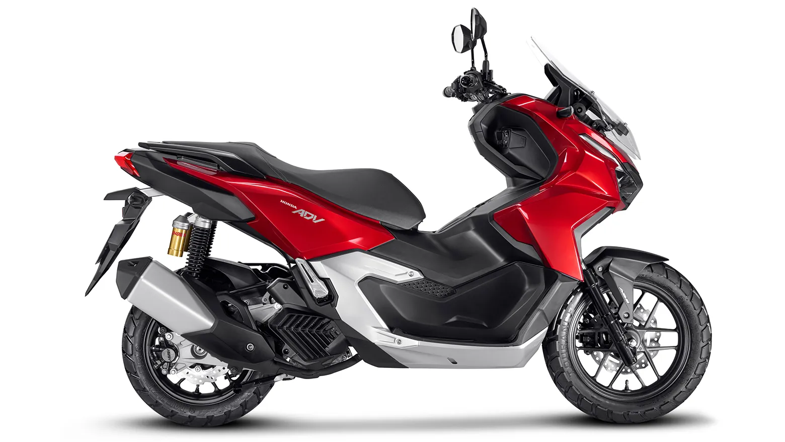 Moto Honda ADV Vermelho lateral