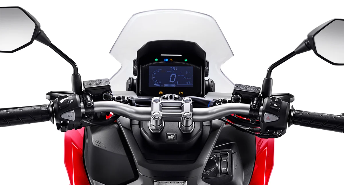 Painel da motocicleta Honda ADV 2025