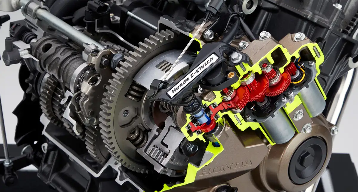 Foto do sistema Honda e-clutch