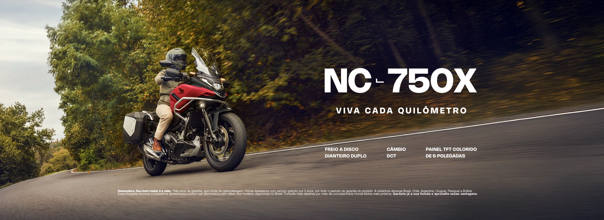 Banner moto Honda NC750X Desktop