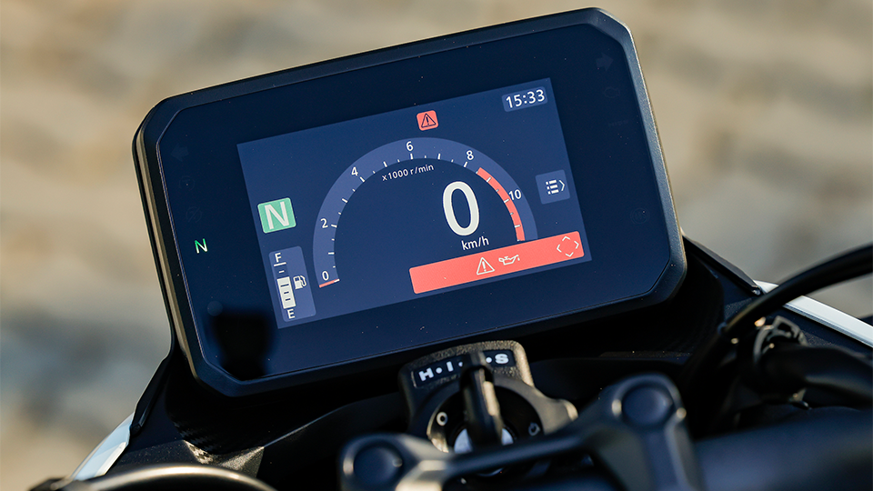 Painel da Honda CB 500 Hornet
